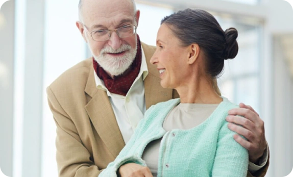 Femae with healthy teeth