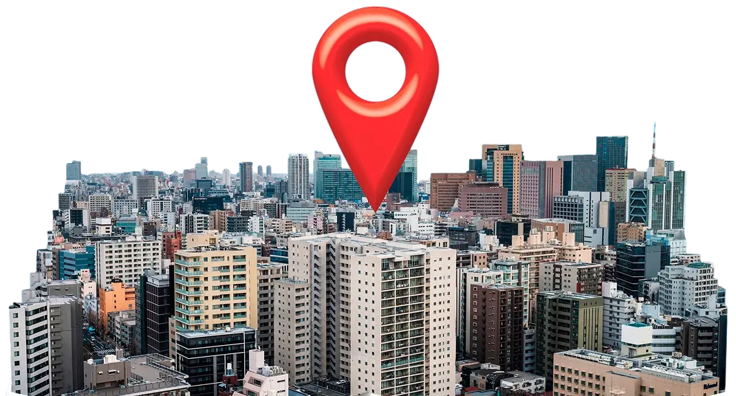 Location Symbol Beautiful City